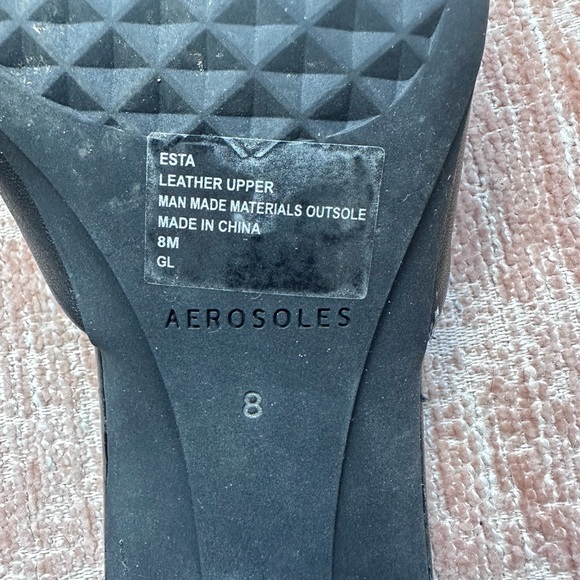 Aerosoles Block Heel Slide Size 8 - Picture 4 of 4